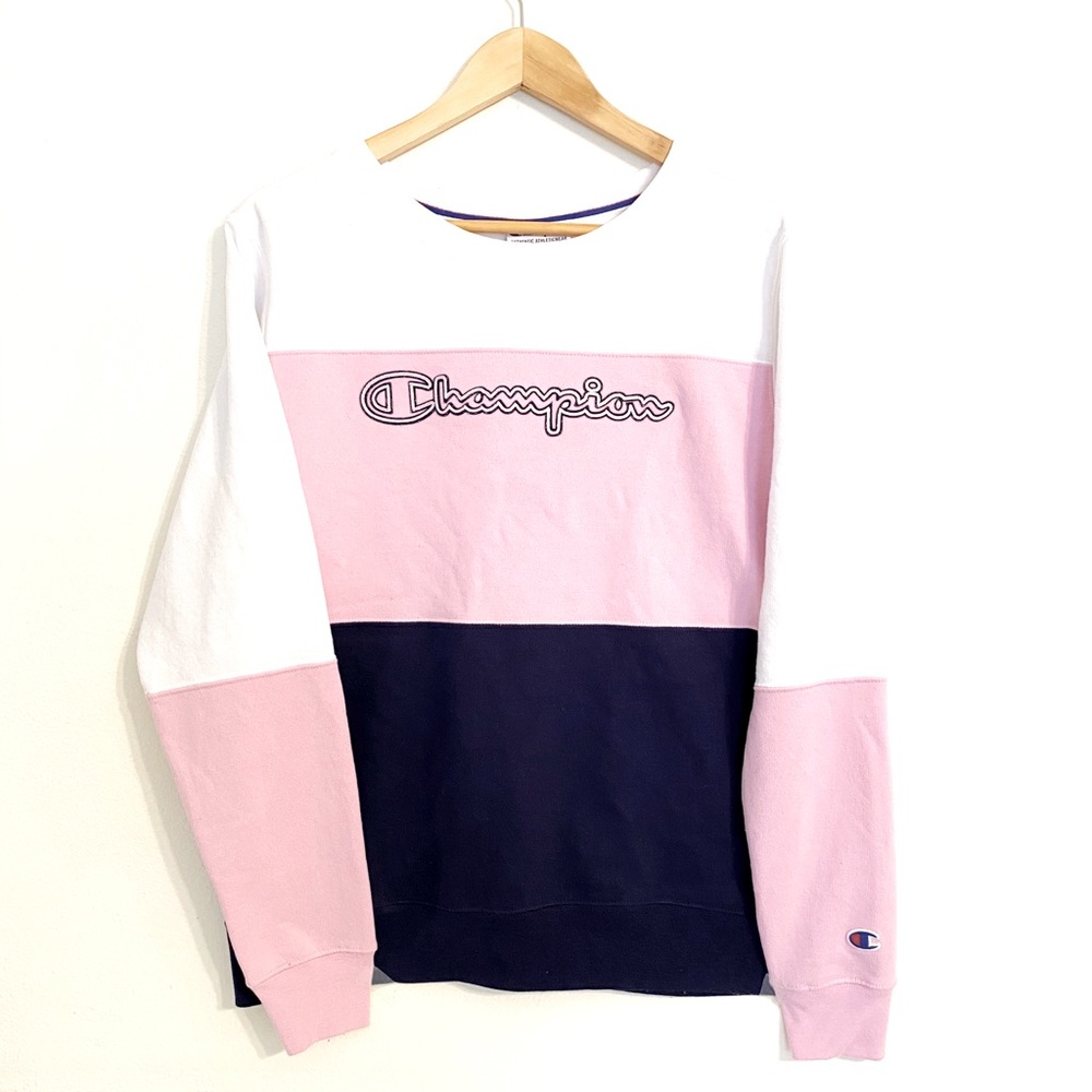 CHAMPION Color Block Sweatshirt